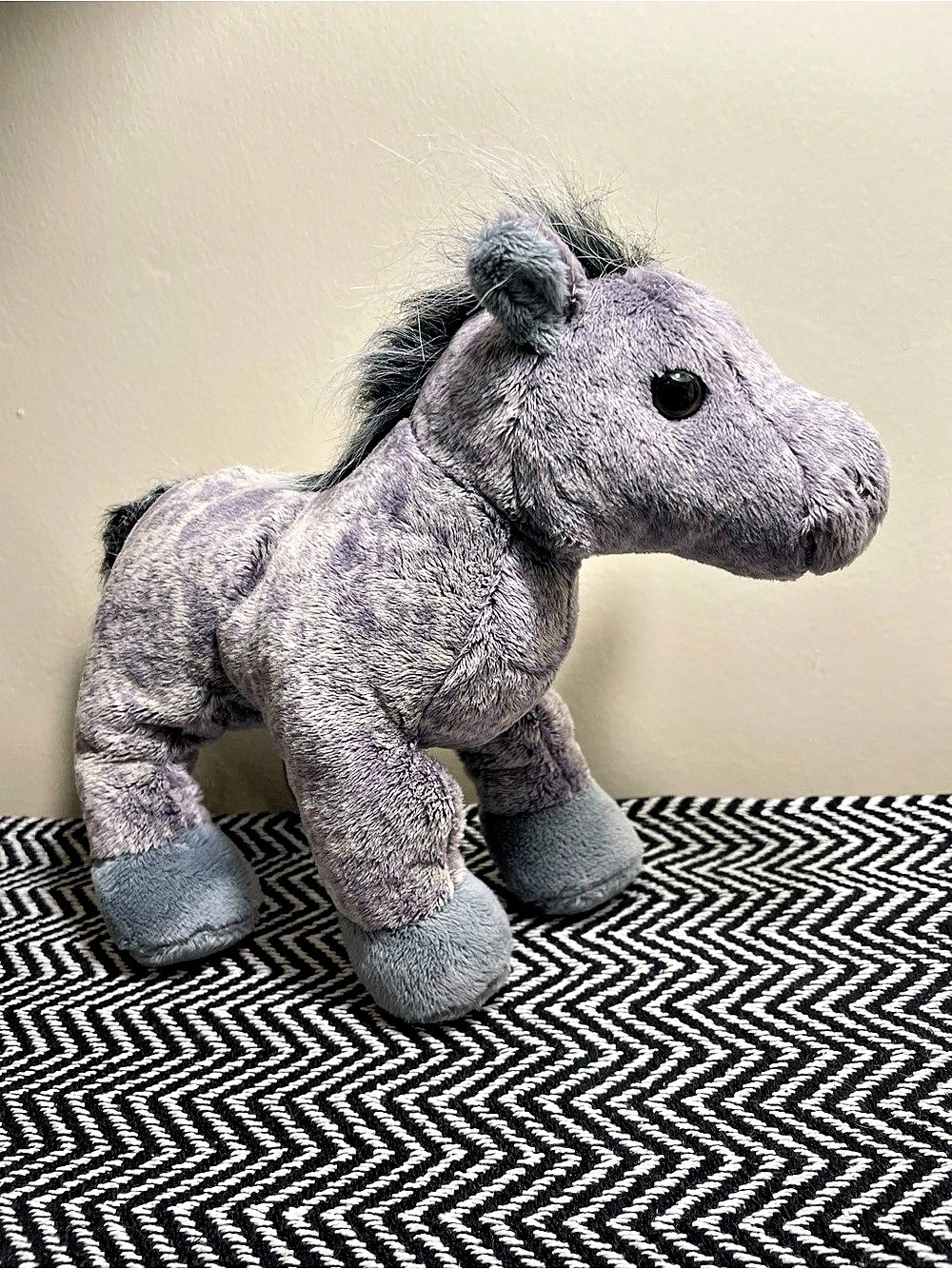 Webkinz Grey Arabian Gray Arabian Plush Horse w/o Tag HM098